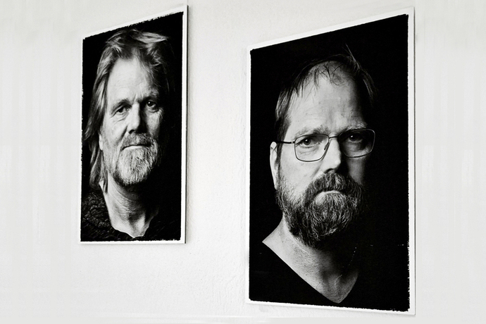 Fineart print verlijmd op dibond